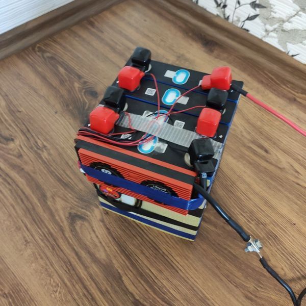 Комплект UPS Must EP20‑1000W + LiFePO4 12В 173Ач + Daly Smart BMS &mdash; готовое автономное питание Комплект резервного живлення 1 квт фото