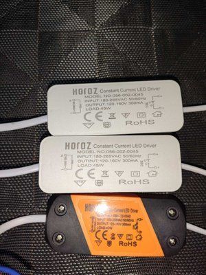 Драйвер для панелі світильника Horoz 45W, 180-265В, 300mA Драйвер LED для панели "GALEKSI-45" фото