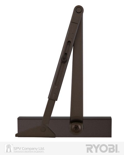 Дотягувач накладний RYOBI 1200 D-1200 DARK_BRONZE STD_ARM EN_2/3/4 80кг 1100мм FIRE  RY37000028362 фото