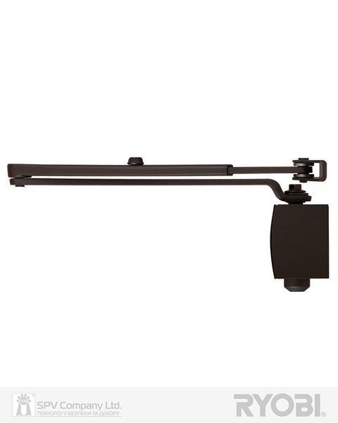 Дотягувач накладний RYOBI 1200 D-1200 DARK_BRONZE STD_ARM EN_2/3/4 80кг 1100мм FIRE  RY37000028362 фото