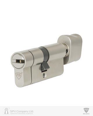 Циліндр RB DIN_KT D7R 71 NST 31x40T TO_NST CAM30 5KEY TR_BLACK 426С_INS D70 RAV-26500008694 фото