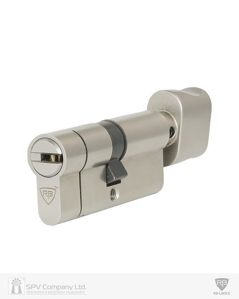 Циліндр RB DIN_KT D7R 71 NST 31x40T TO_NST CAM30 5KEY TR_BLACK 426С_INS D70 RAV-26500008694 фото