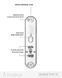 Фурнітура захисна ROSTEX UNIVERSAL_PLUS R mov-mov DIN PLATE 85мм Хром_полірований 38-55мм 3клас CR  RST-4019320173 фото 9