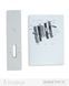Фурнітура захисна ROSTEX UNIVERSAL_PLUS R mov-mov DIN PLATE 85мм Хром_полірований 38-55мм 3клас CR  RST-4019320173 фото 3