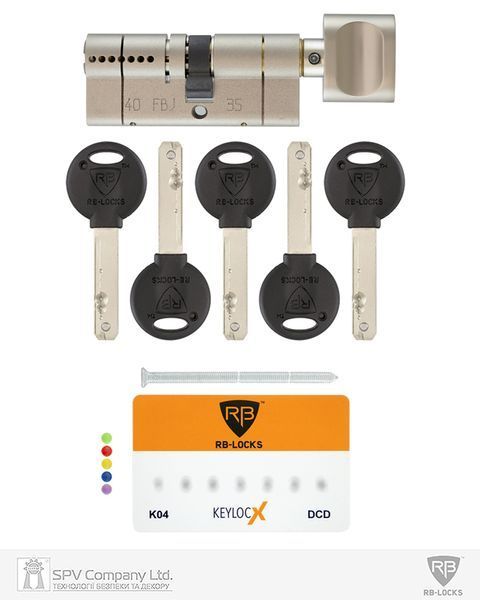 Циліндр RB DIN_KT KEYLOCX 66 NST 33x33T TO_NST CAM30 5KEY RB1 K04 BOX Циліндр RB DIN_KT KEYLOCX 66 NST 33x33T TO_NST CAM30 5KEY RB1 K04 BOX фото
