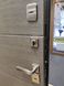 Дверь металлическая входная 205\91 см. правосторонняя. Венорит серая фото 4
