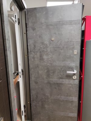 Дверь металлическая входная 204\89 см. правосторонняя. Модуляция фото