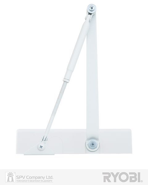 Дотягувач накладний RYOBI 2000 D-2055V GLOSSY_WHITE BC STD_ARM EN_3/4/5 до_100кг 1250мм FIRE  RYO7000010374 фото